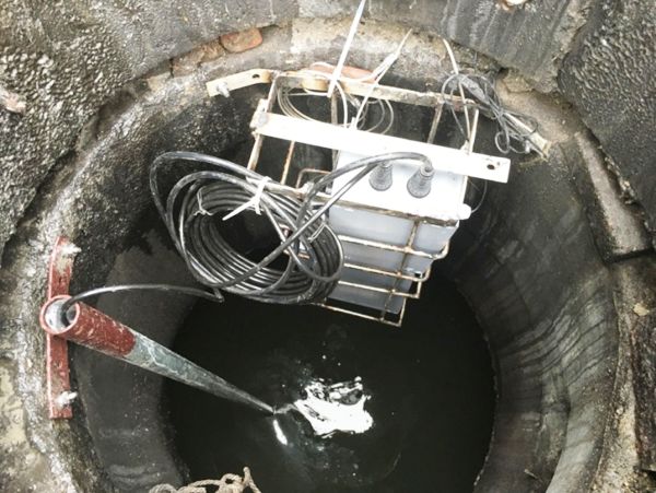 建邺区水位检测井